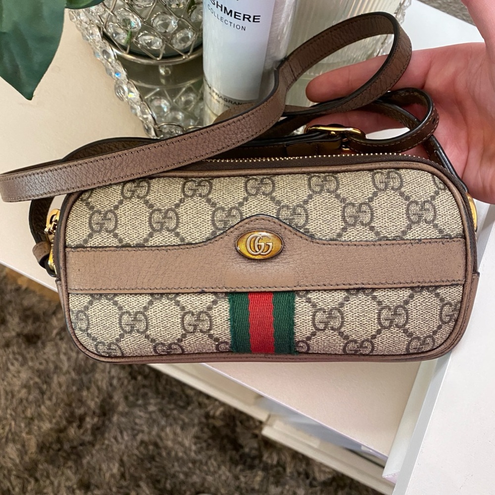 ✨ Gucci Ophidia Triple Zip Mini Crossbody Bag